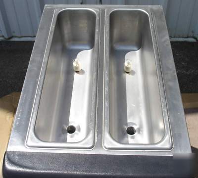 Used parrot ice dual hopper frozen drink machine 2403
