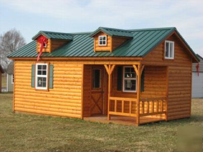 Log cabin kit-complete precut, build anywhere