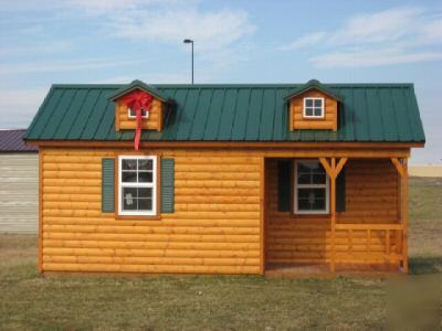 Log cabin kit-complete precut, build anywhere