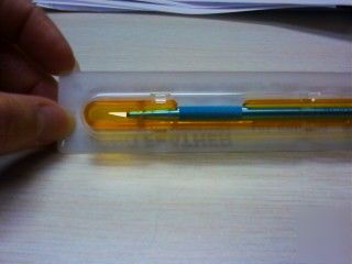 30 micro feather SCALPELS15 degree ea/w safety case
