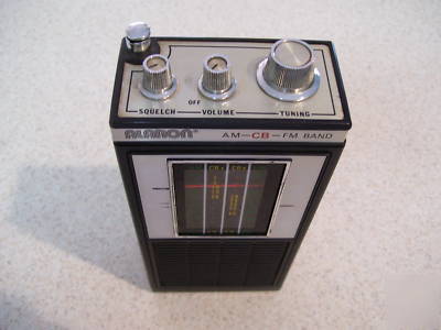 Alaron am-cb-fm band B565 portable radio nice condition