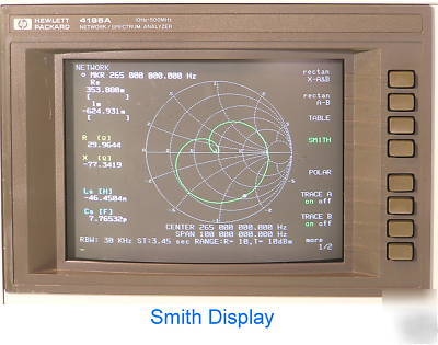 Hp 4195A network / spectrum / impedance analyzer 4395A