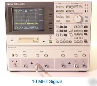 Hp 4195A network / spectrum / impedance analyzer 4395A