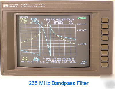 Hp 4195A network / spectrum / impedance analyzer 4395A