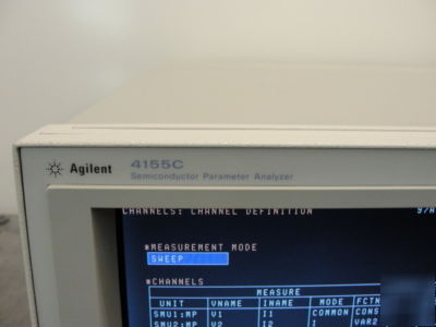 Hp / agilent 4155C semiconductor parameter analyzer