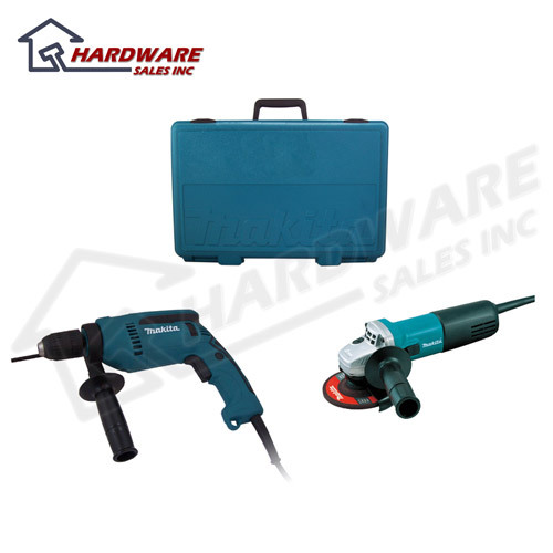 Makita HP1641X1 hammerdrill drill driver grinder combo