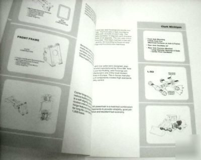 Michigan 1986 l 50 loader sales brochure lot