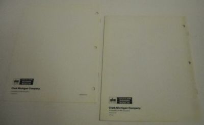 Michigan 1986 l 50 loader sales brochure lot