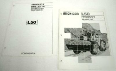 Michigan 1986 l 50 loader sales brochure lot