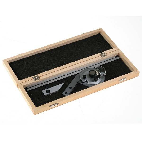 New 360 bevel dial protractor 12