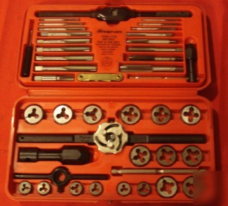 Snap on set tap and die metric 41 pieces 3MM to 12MM