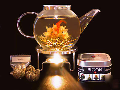 Tealight candle warmer burner teapot holder stand base