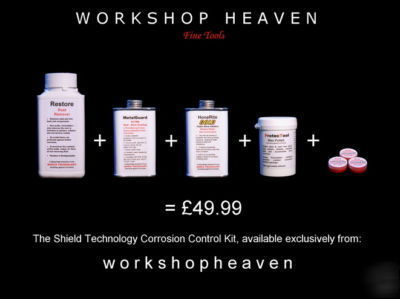 Workshop heaven shield technology corrosion control kit