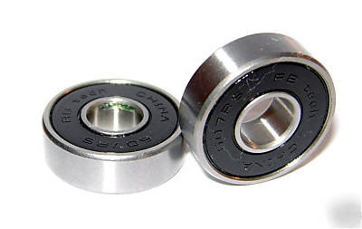 New (10) 607-2RS sealed ball bearings, 7 x 19 mm, 7X19, 