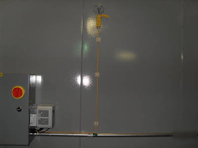 New 500 degree powder coat coating electric batch oven