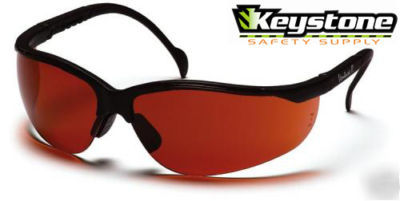 Pyramex venture 2 sun block shooting safety glasses 