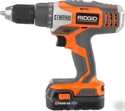 Ridgid 18V auto shift drill driver