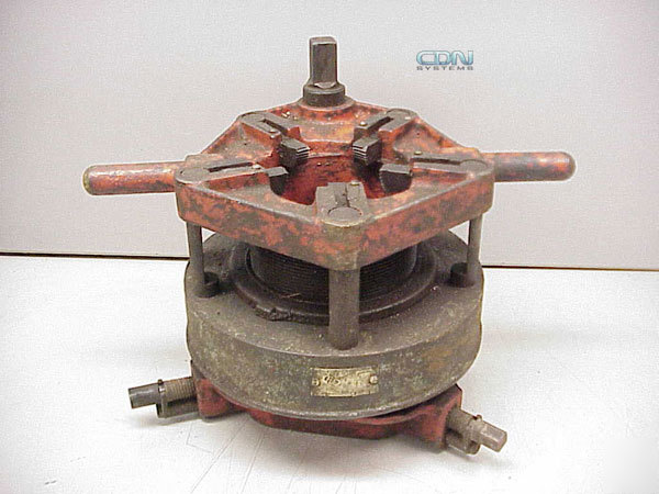 Toledo 2BR pipe threading machine (hog head) + dies