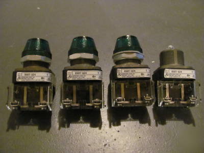 Allen bradley 800T-Q24 pilot lights (set of 4)