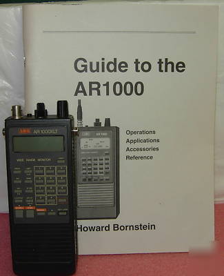 Aor AR1000XLT scanner with extras (very good condition)