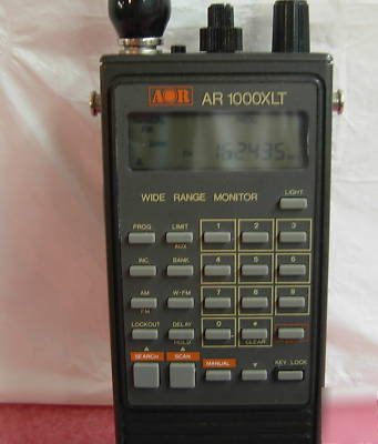 Aor AR1000XLT scanner with extras (very good condition)