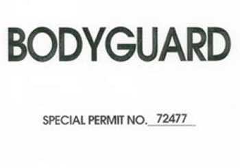 Bodyguard windshield pass