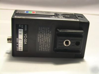 Chugai/konica yc-02A surveillance camera/W3.5-8MM lens