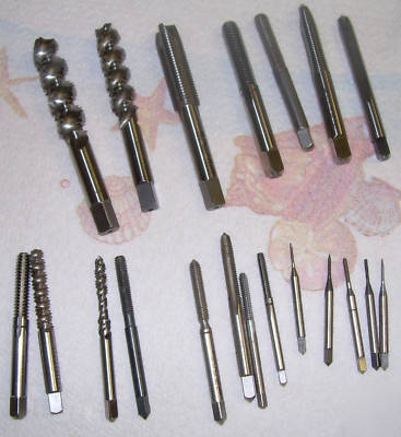 20 used taps low starting opening bid on quality taps