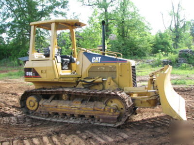 Caterpillar D5G cat bulldozer 6 way blade - we deliver 