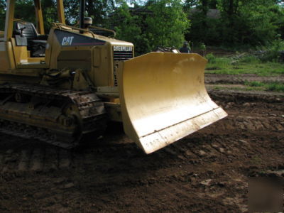 Caterpillar D5G cat bulldozer 6 way blade - we deliver 