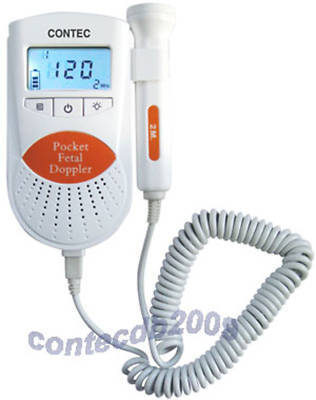 Ce fda prenatal fetal doppler baby heart lcd display
