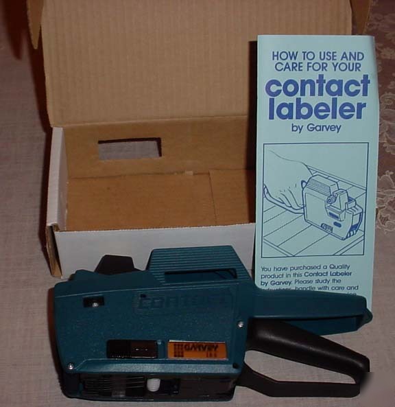 Contact garvey 18-6 single line labeler box price gun