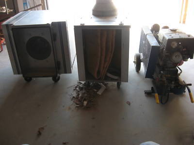 Duct cleaning machine only used for 8 hrs. 