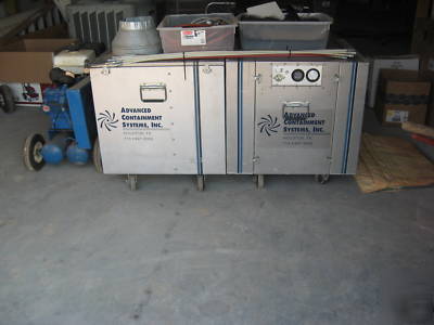 Duct cleaning machine only used for 8 hrs. 