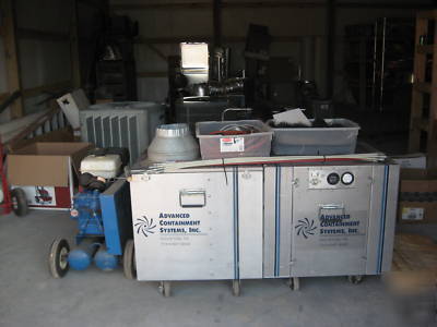 Duct cleaning machine only used for 8 hrs. 
