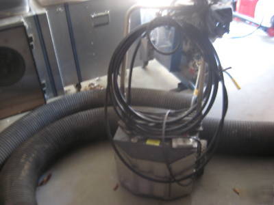 Duct cleaning machine only used for 8 hrs. 