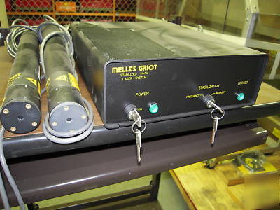 Melles griot 05-stp-901 laser system, helium neon lazer