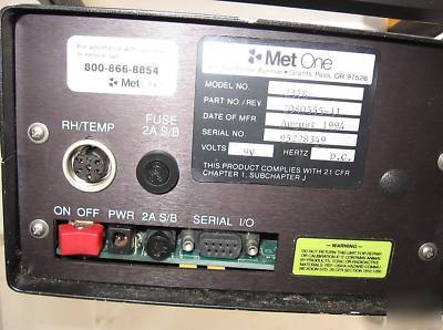 Met one 237B portable air particle counter metone
