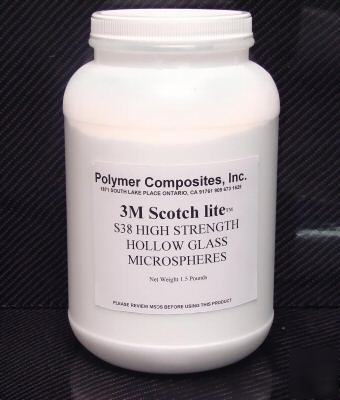 Microspheres glass bubbles low density epoxy filler