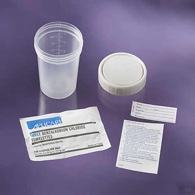 Mid-stream sterile collection kits 4 oz