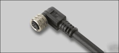 New ifm efector M8 sensor cable angled, 2 meter, E18223 