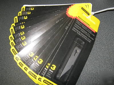 New lot of 15 stanley 3 pack of low angle craft blade
