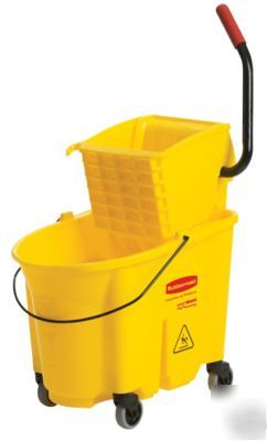 New rubbermaid 7580-88 mop bucket & wringer wavebrake 