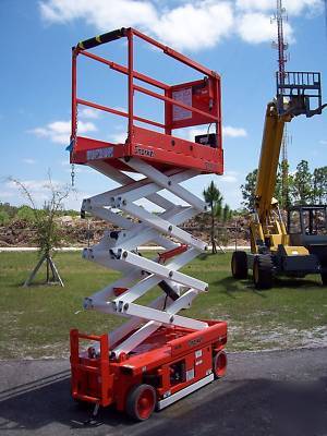 New snorkel S1930 scissor lift 25' working height,brand 