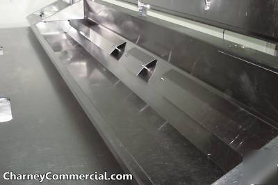 Randell 12' prep work table raised rail refrigeration