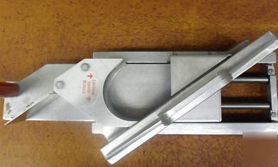 Tomato slicer T500 used 1/4 inch cut, 10 blades
