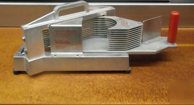 Tomato slicer T500 used 1/4 inch cut, 10 blades