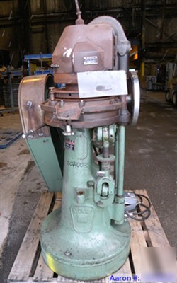 Used- stokes single sided rotary tablet press, model ds