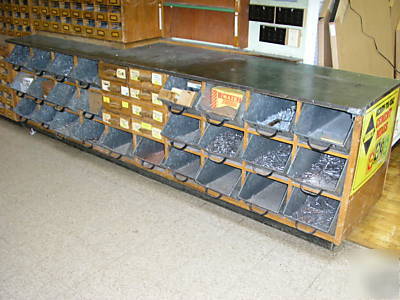 Vintage nail cabinet 26 bins