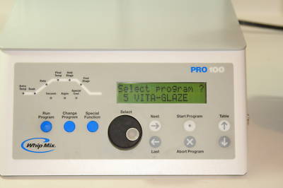 Whip mix pro 100 with vacuum pump